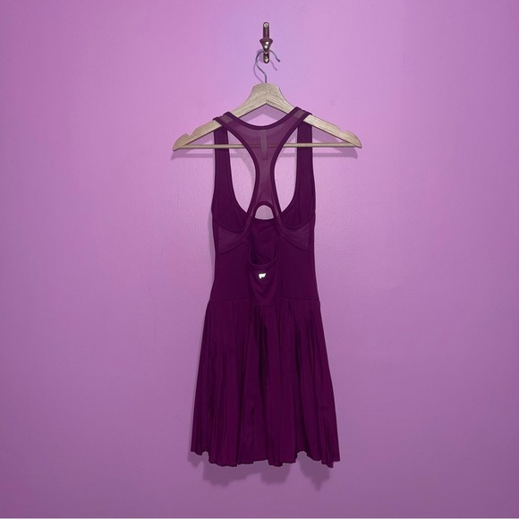 Fabletics Dress Women's Size Small Berry Blast Hot Shot Pleated Skort Mini - Picture 5 of 10